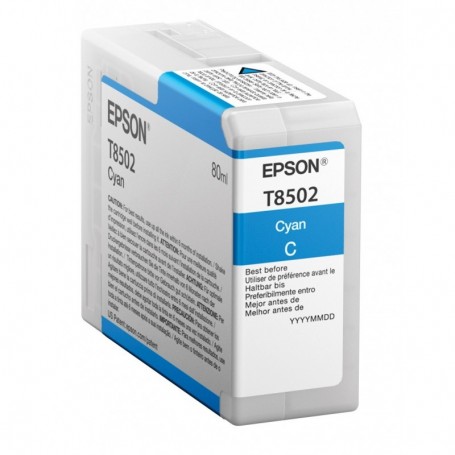 Epson T8502 - Réservoir cyan 80ml