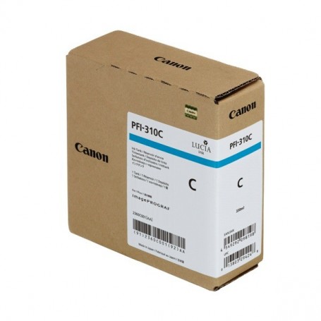 Canon PFI-310 C - Cartouche d'impression cyan 330ml