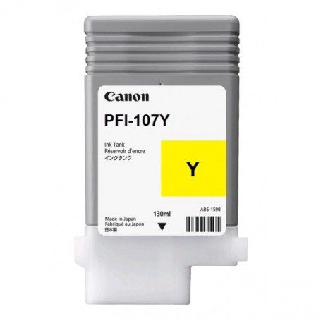 Canon PFI-107 Y - Cartouche d'impression jaune 130ml