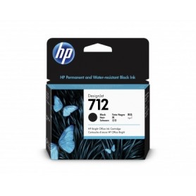 HP 712 - Cartouche d'impression noir 80ml (3ED71A)