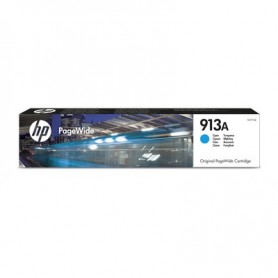 HP 913A - F6T77AE - cartouche d'impression PageWide cyan (3000 pages)