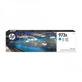 HP 973X - F6T81AE - cartouche d'impression PageWide cyan (7000 pages)