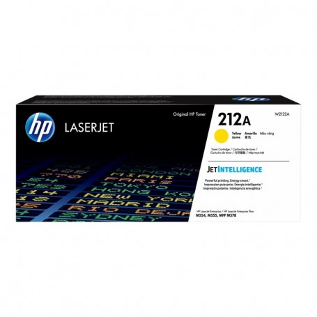 HP 212A - W2122A - cartouche de toner jaune (Jusqu'à 4500 pages)