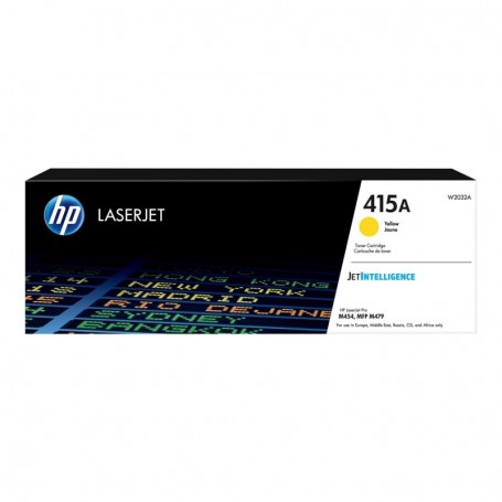 HP 415A - W2032A - cartouche de toner jaune (Jusqu'à 2100 pages)