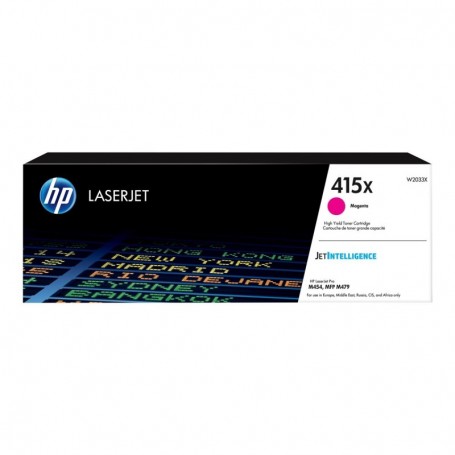 HP 415X - W2033X - cartouche de toner magenta (Jusqu'à 6000 pages)