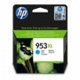 HP 953XL - F6U16AE - cartouche d'impression cyan (Jusqu'à 1600 pages)