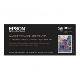 Epson Toile Canvas Matte Water Resistant 375gr 1,118 (44") x 12,2m | C13S042016