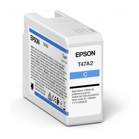 Epson T47A2 - Réservoir cyan 50ml