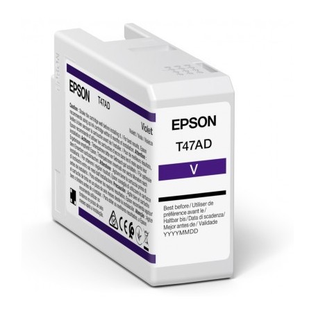 Epson T47AD - Réservoir violet 50ml