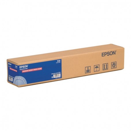Epson Papier Photo Glacé Premium 255gr 0,406 (16") x 30,5m (Ø3") | C13S041742