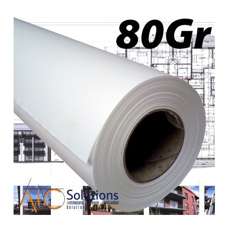 ColorPrint Premium EXTRA blanc Papier 80gr 0,841 (A0) x 90m