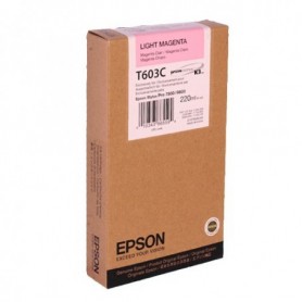Epson T603C - Réservoir magenta clair 220ml