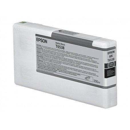 Epson T6538 - Réservoir noir mat 200ml