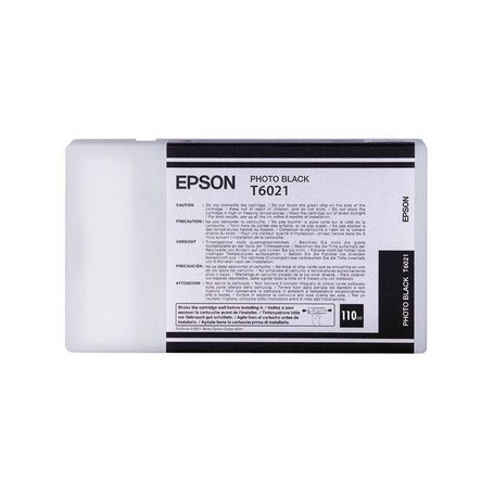 Epson T6021 - Réservoir photo noire 110ml