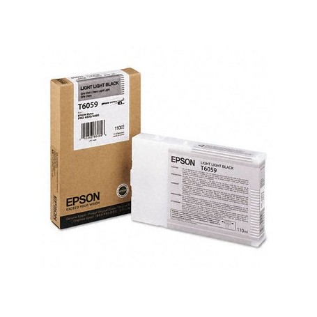 Epson T6059 - Réservoir gris clair 110ml