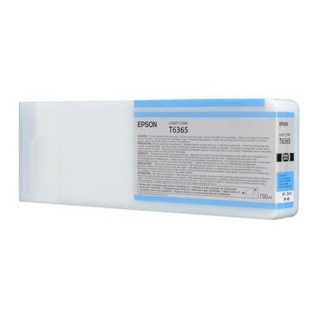 Epson T6365 - Réservoir cyan clair 700ml