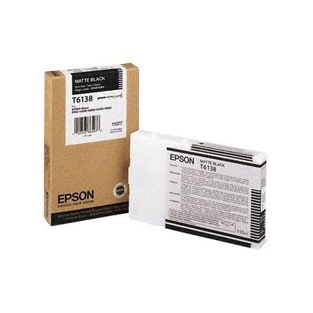 Epson T6138 - Réservoir noir mat 110ml