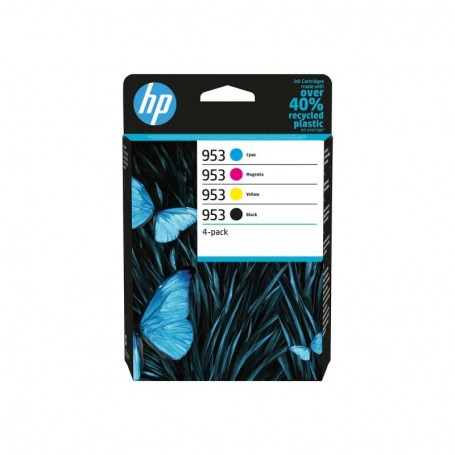 HP 953 - 6ZC69AE - pack de 4 cartouches d'impression (cyan, magenta, jaune, noir)