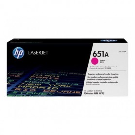 HP 651A - CE343A - cartouche de toner magenta (Jusqu'à 16000 pages)