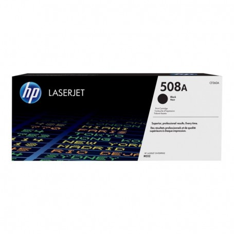 HP 508A - CF360A - cartouche de toner noir (Jusqu'à 6000 pages)