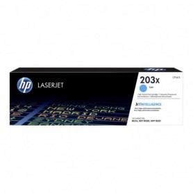 HP 203X - CF541X - cartouche de toner cyan (Jusqu'à 2500 pages)