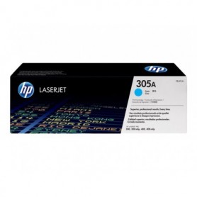 HP 305A - CE411A - cartouche de toner cyan (Jusqu'à 2600 pages)