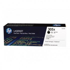 HP 305X - CE410XD - Pack de 2 cartouches de toner noir (Jusqu'à 2X4000 pages)