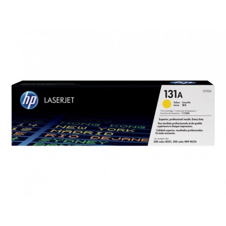 HP 131A - CF212A - cartouche de toner jaune (Jusqu'à 1800 pages)