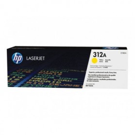 HP 312A - CF382A - cartouche de toner jaune (Jusqu'à 2700 pages)