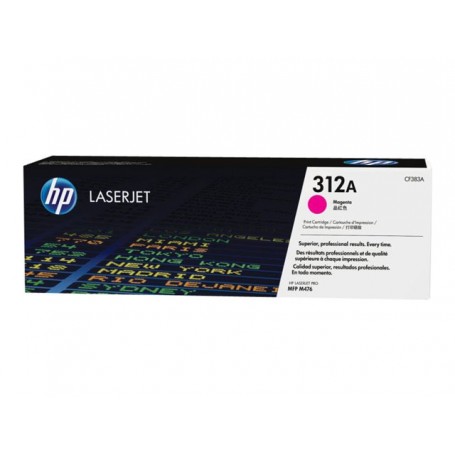 HP 312A - CF383A - cartouche de toner magenta (Jusqu'à 2700 pages)