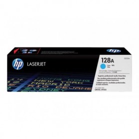 HP 128A - CE321A - cartouche de toner cyan (Jusqu'à 1300 pages)