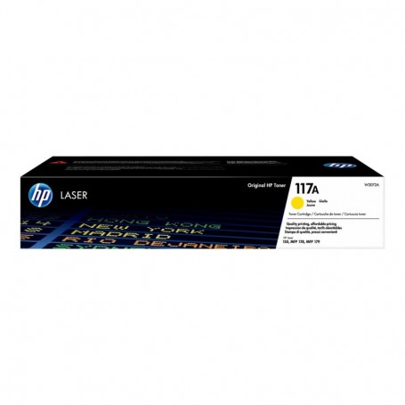 HP 117A - W2072A - cartouche de toner jaune (Jusqu'à 700 pages)