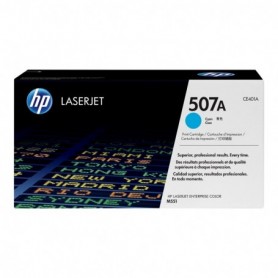 HP 507A - CE401A - cartouche de toner cyan (Jusqu'à 6000 pages)