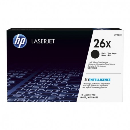 HP 26X - CF226X - cartouche de toner noir (Jusqu'à 9000 pages)