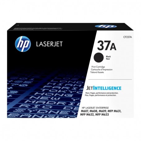 HP 37A - CF237A - cartouche de toner noir (Jusqu'à 11000 pages)