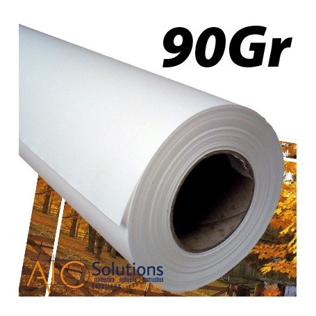 ImagePrint Papier couché Haute Résolution 90Gr 0,610 (24") x 45m