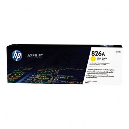 HP 826A - CF312A - cartouche de toner jaune (Jusqu'à 31500 pages)