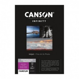 Canson Infinity Photogloss Premium RC 270Gr/m² A4 (0,210 x 0,297) 25 feuilles