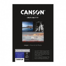 Canson Infinity Platine Fibre Rag 310Gr/m² A3 (0,297 x 0,420) 25 feuilles