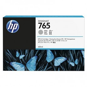 HP 765 - Cartouche d'impression gris 400ml (F9J53A)