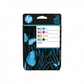 HP 963 - 6ZC70AE - pack de 4 cartouches d'impression (cyan, magenta, jaune, noir)