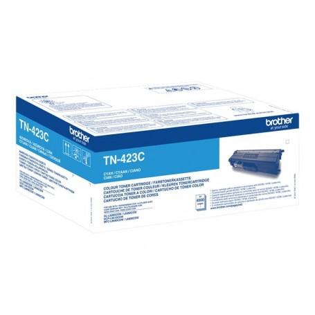 Brother TN423C - cartouche de toner cyan (Jusqu'à 4000 pages)