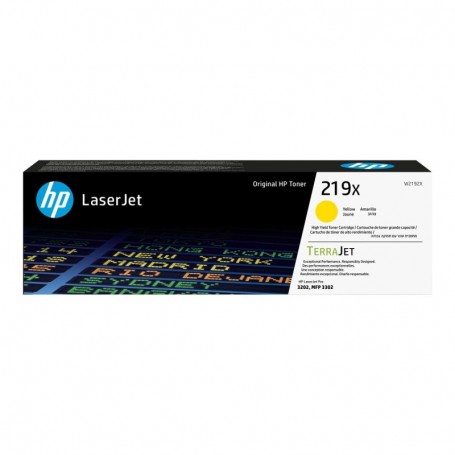HP 219X toner Jaune LaserJet authentique grande capacité 2500 pages