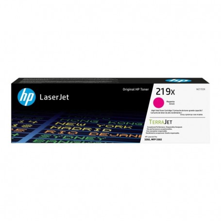 HP 219X toner Magenta LaserJet authentique grande capacité 2500 pages