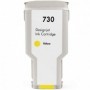 Cartouche d’encre générique HP 730 jaune 300ml remplace P2V70A/P2V64A