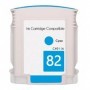 Cartouche d’encre générique HP 82 cyan  69ml remplace C4911A