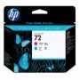 HP 72 - Tête d'impression cyan et magenta (C9383A)