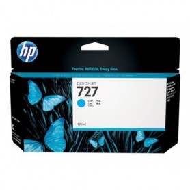 HP 727 - Cartouche d'impression cyan 130ml (B3P19A)