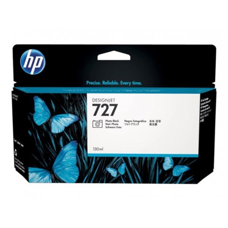 HP 727 - Cartouche d'impression noir photo 130ml (B3P23A)