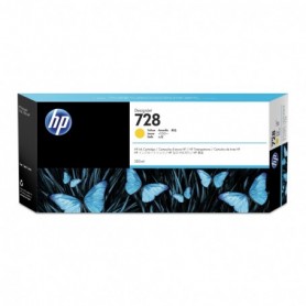 HP 728 - Cartouche d'impression jaune 300ml (F9K15A)